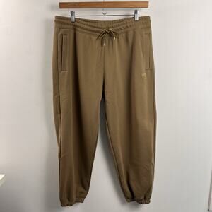 Nike Women's Air Jordan Flight Fleece Pants FB5113-395 Army Green Loose XLarge